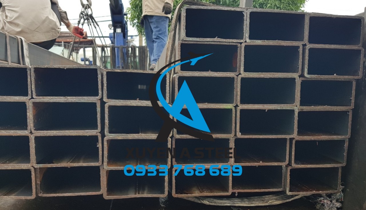 THÉP HỘP 80X160/ THÉP HỘP 160X80 DÀY 5LY, 6LY, 8LY, 10LY, 12LY THÉP HỘP 80X160/ THÉP HỘP 160X80 DÀY 5LY, 6LY, 8LY, 10LY, 12LY