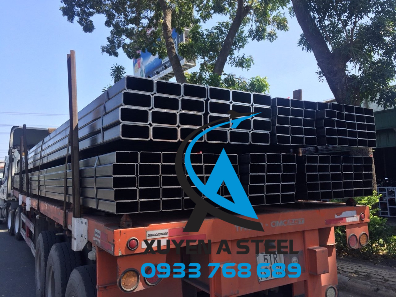 THÉP HỘP ĐEN - KẼM 40X80X2