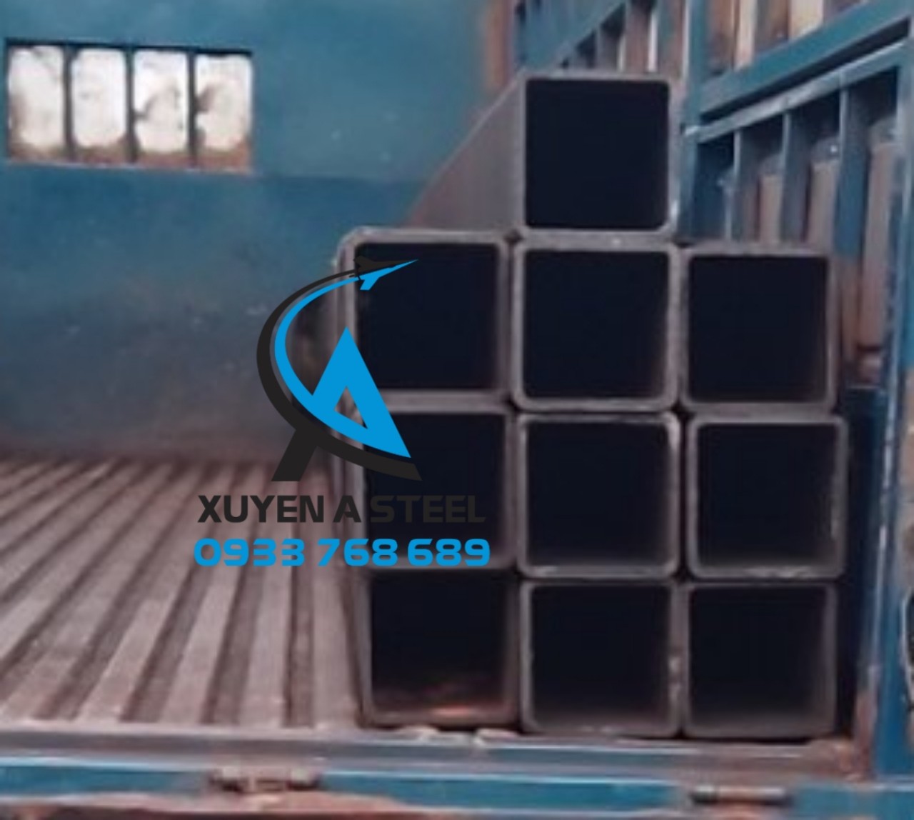 THÉP HỘP VUÔNG 100X100X4LY/4MM/4LI