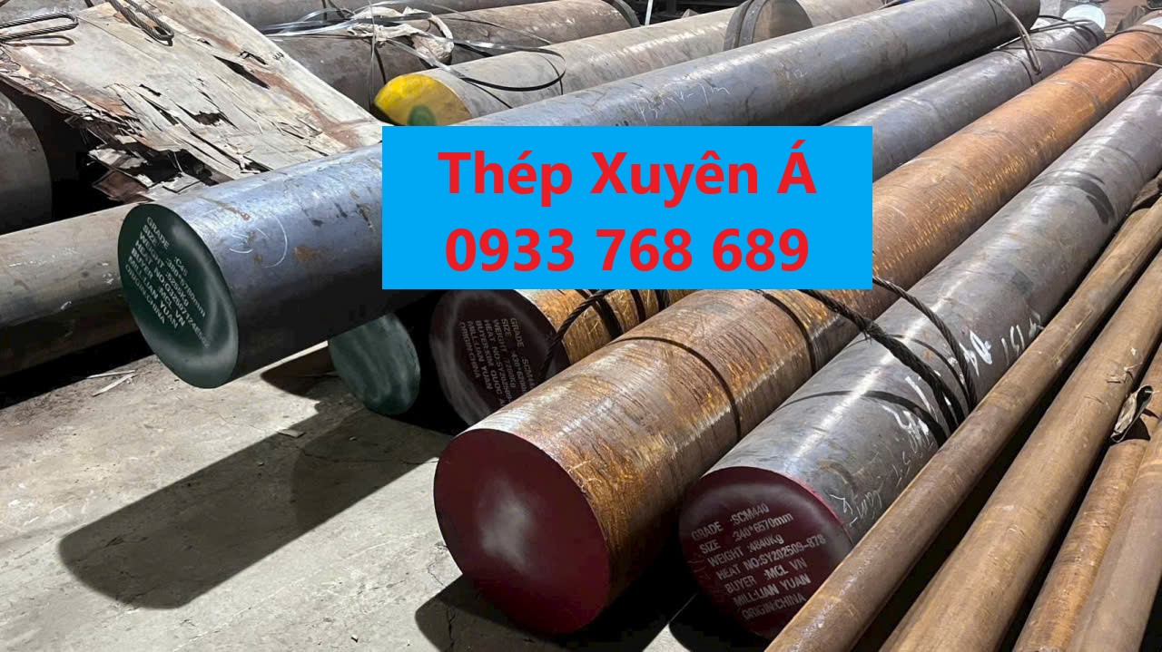 THÉP TRÒN ĐẶC SCM440 PHI 340