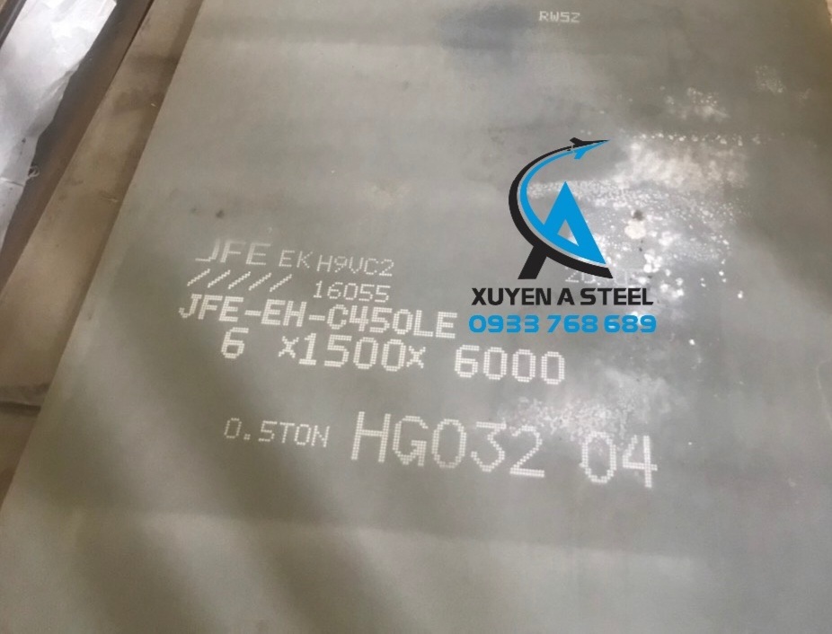 THÉP TẤM CHỊU MÀI MÒN EVERHARD C340, C400, C450, C500, C550, C600, C400LE, C450LE, C500LE, SP