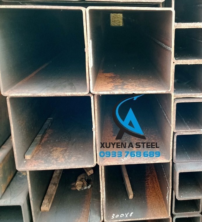 THÉP HỘP VUÔNG 300X300X8MM/LY/LI MÁC Q235B/SS400