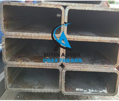 THÉP HỘP CHỮ NHẬT 160X80 DÀY 12MM/12LI