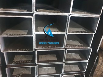 THÉP HỘP 140X80 DÀY 4LY/4MM/4LI