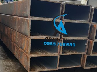 THÉP HỘP CHỮ NHẬT 160X80X8MM/8LI 