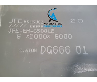 Thép Tấm Chống Mài Mòn EVERHARD-C500