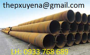 THÉP ỐNG HÀN XOẮN CÔNG NGHỆ NHẬT BẢN