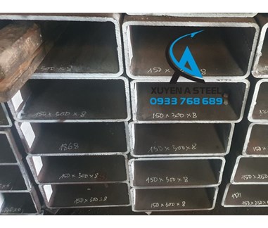 THÉP HỘP 150X300X8MM/ THÉP HỘP 300X150X8MM