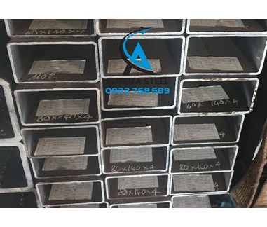 THÉP HỘP 80X140X4LY/ THÉP HỘP 140X80X4LY