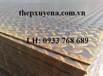 THÉP TẤM CHỐNG TRƯỢT SS400 