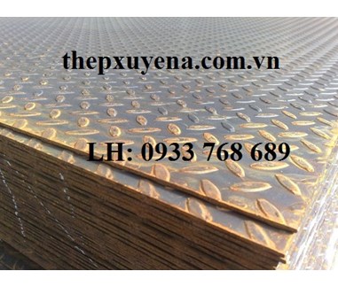 THÉP TẤM CHỐNG TRƯỢT SS400 